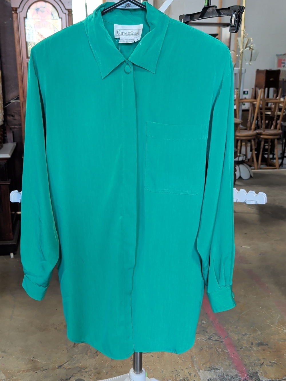 Vintage Christie & Jill Button-Front Shirt
